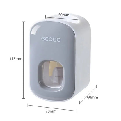Wall Mount Toothpaste Dispenser Set