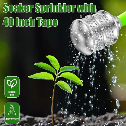 Aluminum Bubbler Sprinkler Head – Gentle Root Watering for Delicate Plants (3/4”)