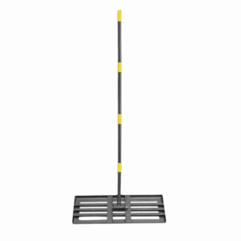 Stainless Steel Lawn Leveling Rake – Heavy Duty & Adjustable