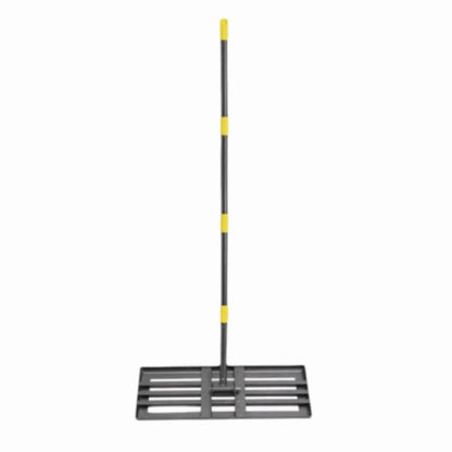 Stainless Steel Lawn Leveling Rake – Heavy Duty & Adjustable