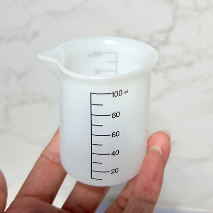 Silicone Measuring Cups 3PCS – 100ml for Resin & Crafts