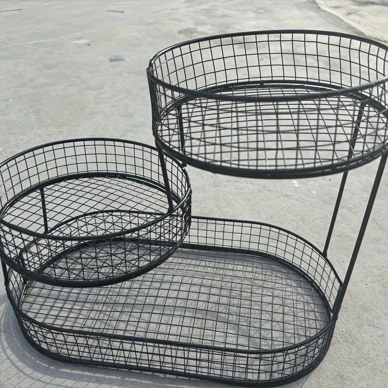 3-Tier Stainless Steel Fruit Basket