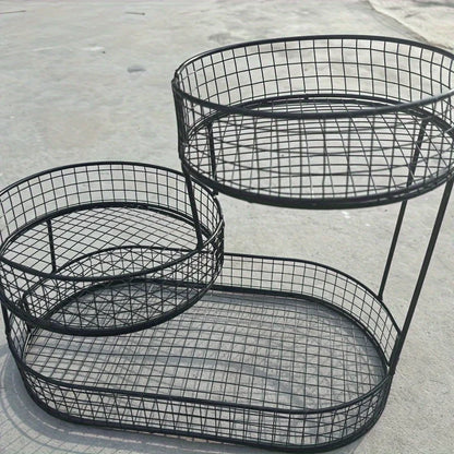 3-Tier Stainless Steel Fruit Basket