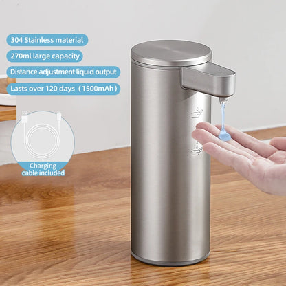 Touchless Stainless Steel Soap Dispenser