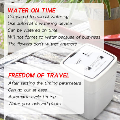 Smart WiFi Watering System – Dual Pump Drip Irrigation
