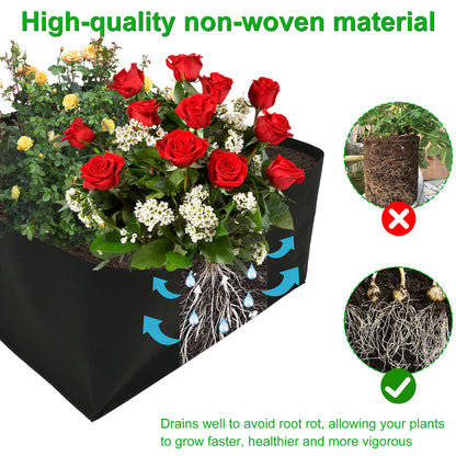 Multi-Grid Raised Garden Bed Grow Bag Planter