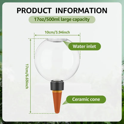 Automatic Self-Watering Plant Bulbs – 2/4 Pack, 500ml