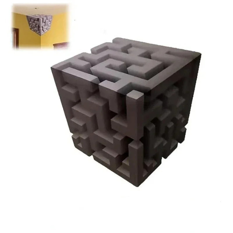 3D Optical Illusion Wall Sticker – Set of 3