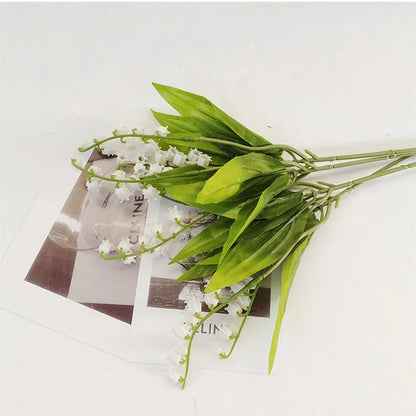 Elegant Lily of the Valley Faux Flowers for Home & Wedding Decor