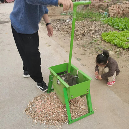 Manual Hand Crank Peanut Sheller – Easy & Fast Peanut Peeling Machine