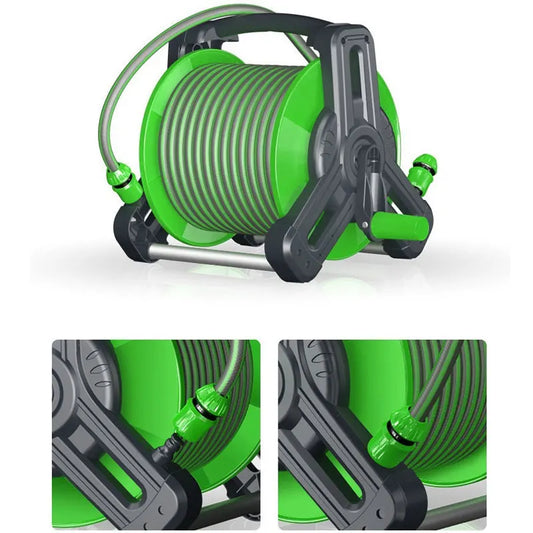 Auto-Retractable Garden Hose Reel – Heavy Duty Wall Mount