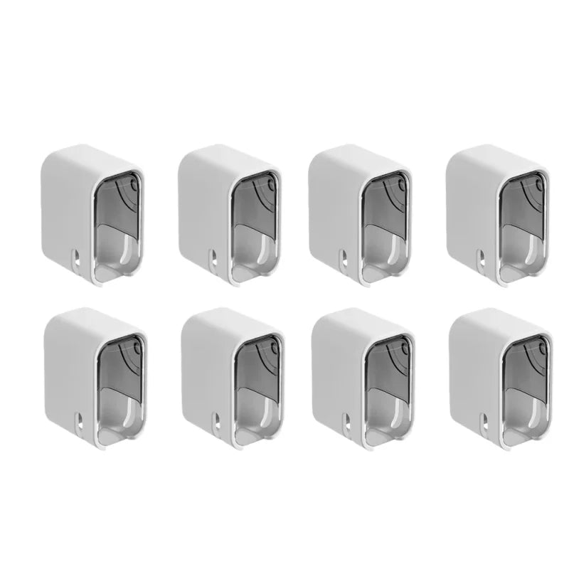 Wall-Mounted Toothbrush Holder Organizer