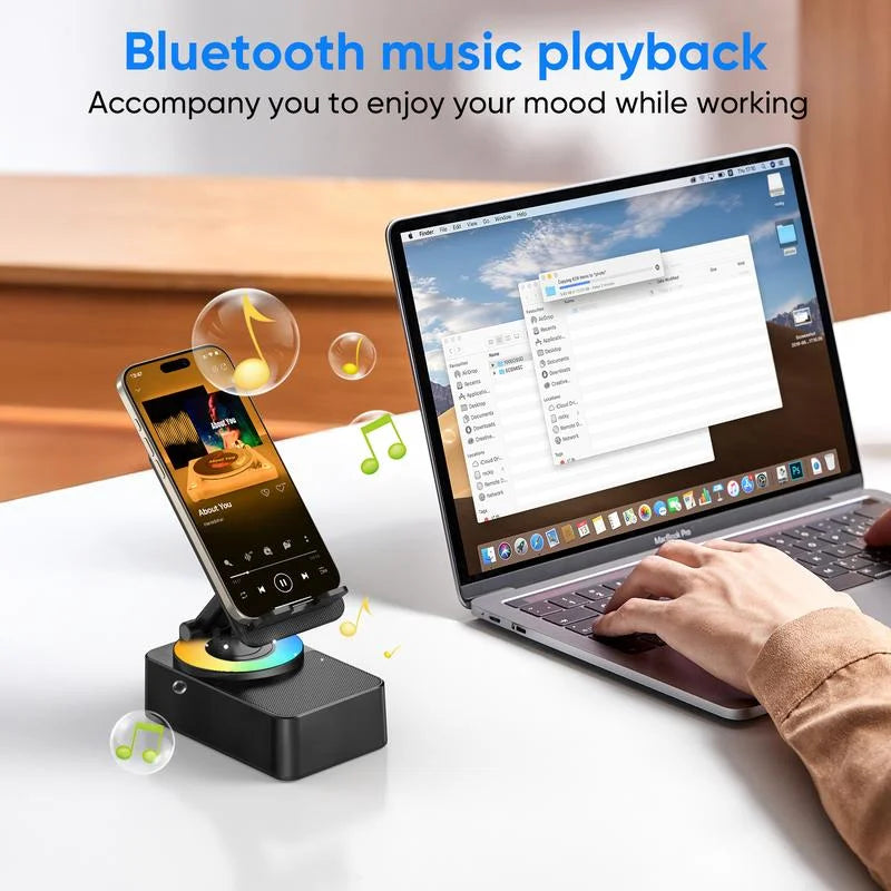 Wireless Bluetooth Speaker Phone Stand