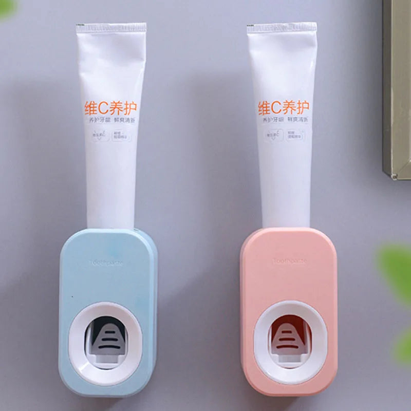 Wall Mount Toothpaste Dispenser Set