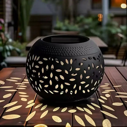 “Solar LED Lantern – Patio & Garden Table Light”