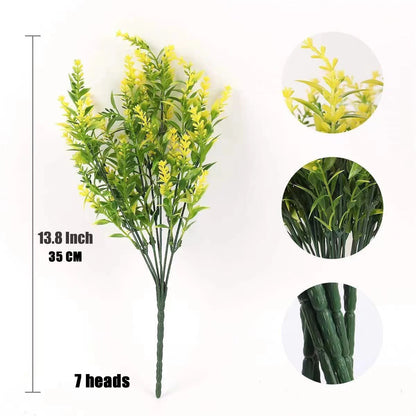 Realistic Lavender Artificial Flowers (2-Pack) – Elegant Home & Outdoor Decor