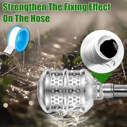 Aluminum Bubbler Sprinkler Head – Gentle Root Watering for Delicate Plants (3/4”)