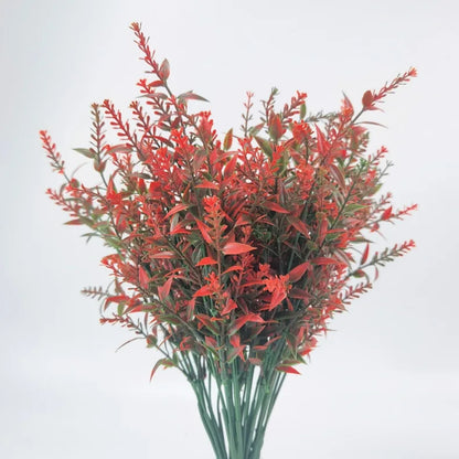 Faux Lavender Flowers – UV Resistant Artificial Plant Set (3/5/10 Pcs)