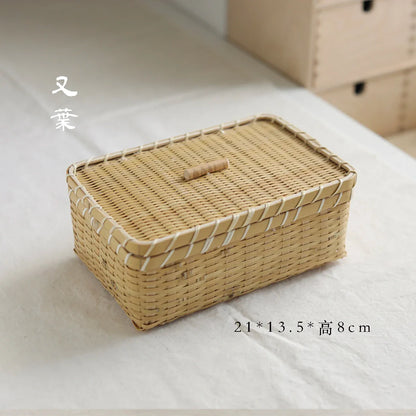 Handmade Bamboo Picnic & Storage Box