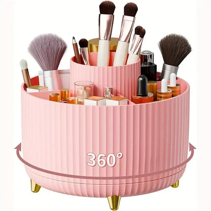 360° Rotating Makeup Organizer