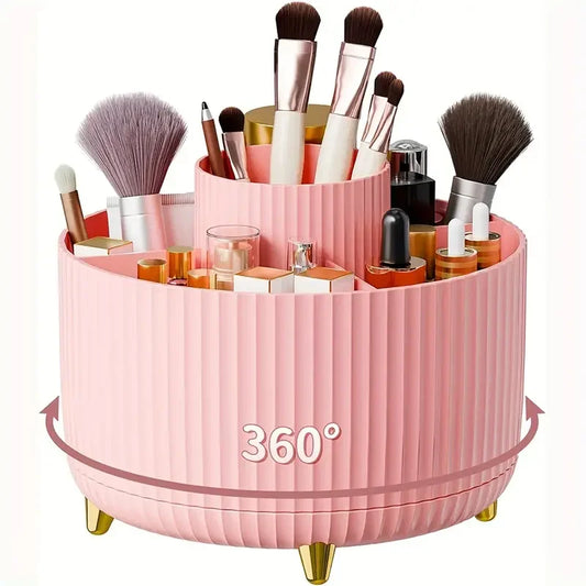 360° Rotating Makeup Organizer