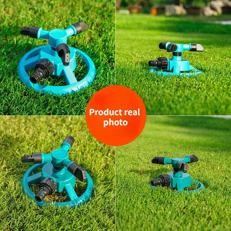 360° Rotating Garden Sprinkler Nozzle – Lawn & Plant Watering