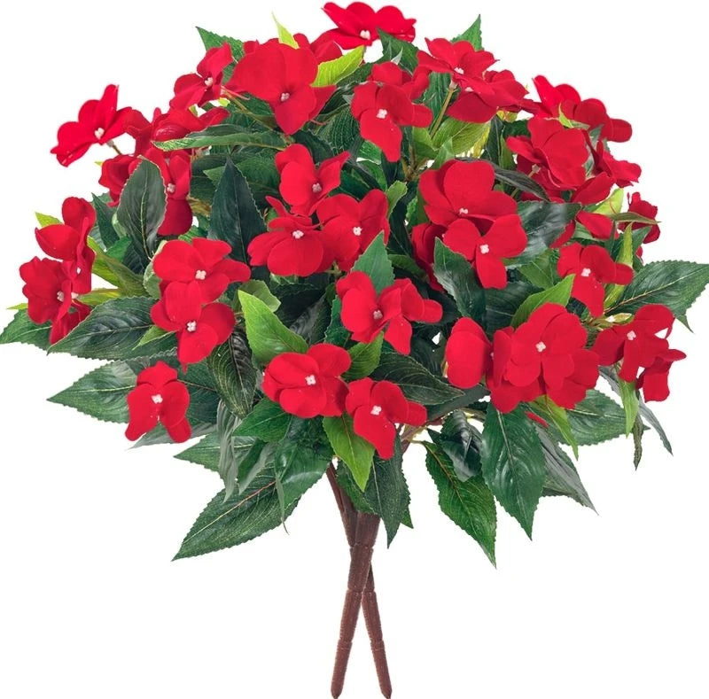 Elegant Silk Rose Bouquet – Realistic Flowers for Home & Wedding Decor