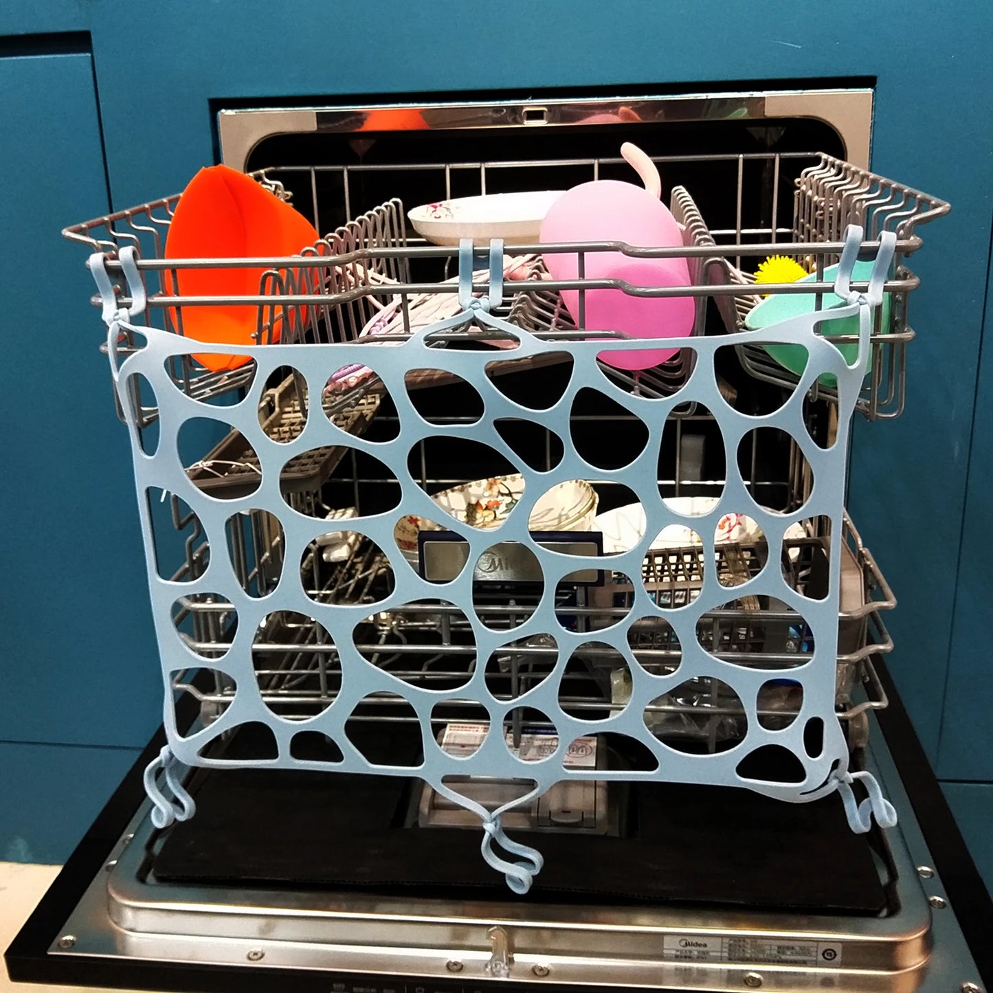 SecureFit Silicone Dishwasher Net for Baby Bottles & Small Items