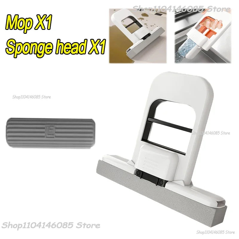 Mini Foldable Cleaning Mop – Handheld Home & Car Cleaner