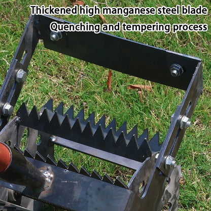 Hand-Pushed Wheel Weeder – Easy Garden & Farm Weed Removal
