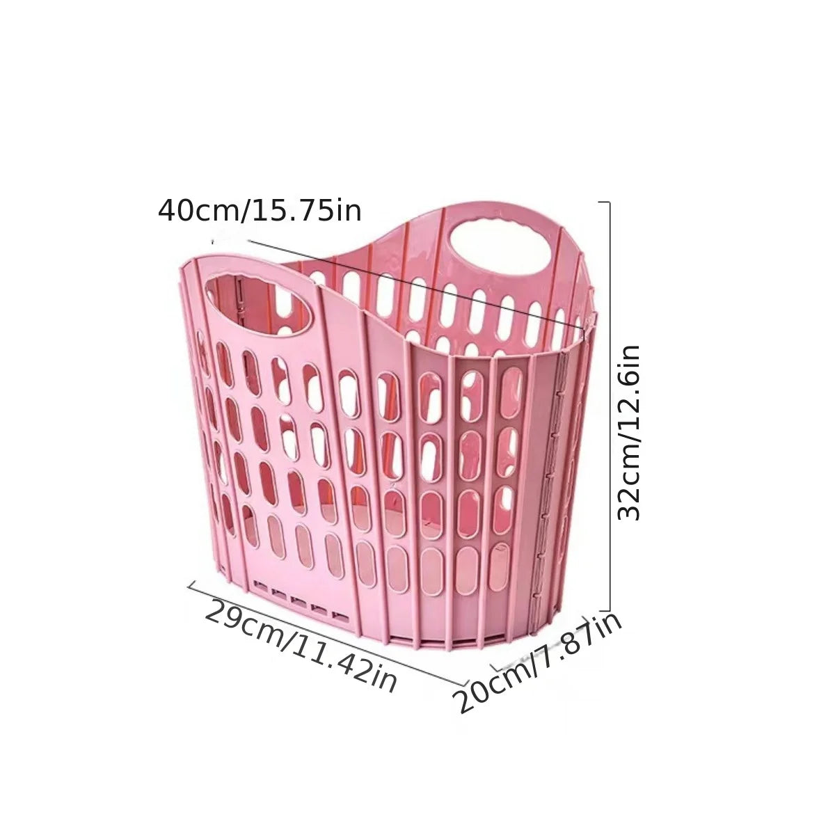 Foldable Laundry Hamper – Large Capacity Portable Clothes Organizer