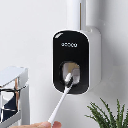Wall Mount Toothpaste Dispenser Set