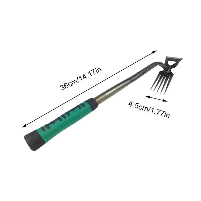 Carbon Steel Hollow Garden Hoe – Easy Weeder & Soil Loosening Tool