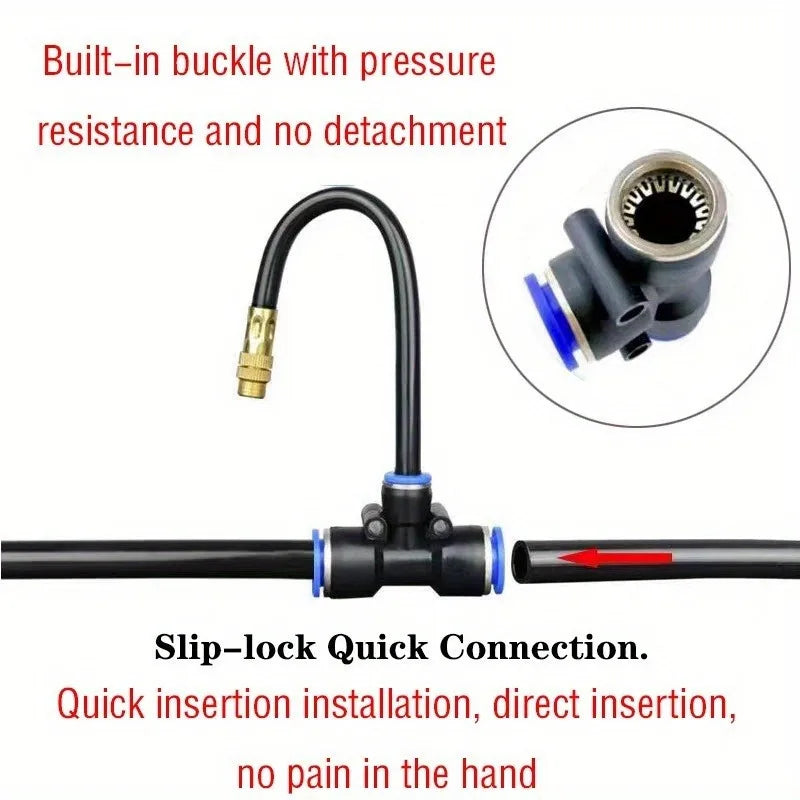 Garden Misting & Irrigation Kit – Adjustable DIY Spray System