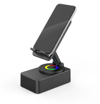 Wireless Bluetooth Speaker Phone Stand