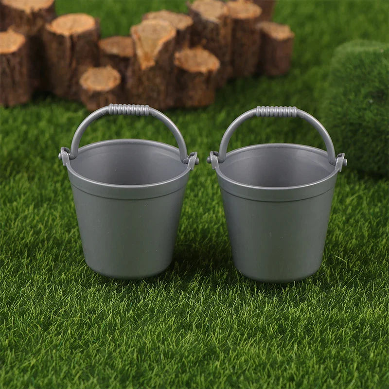 Mini Dollhouse Gardening Tools – Watering Can, Shovel & Sprinkler