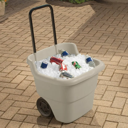 EasyRoll 15-Gallon Garden Cart with Wheels