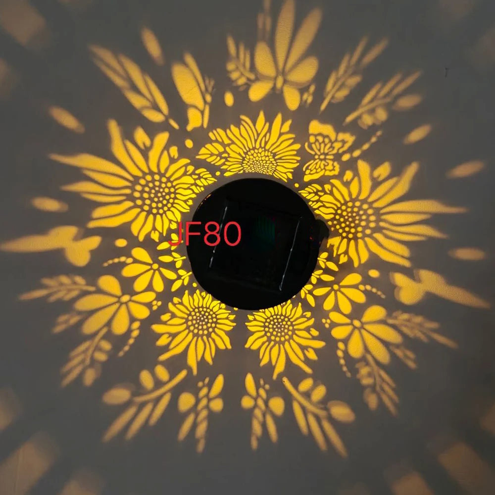 LED Solar Wall Light – Warm White, Waterproof & Outdoor Friendly