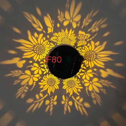 LED Solar Wall Light – Warm White, Waterproof & Outdoor Friendly