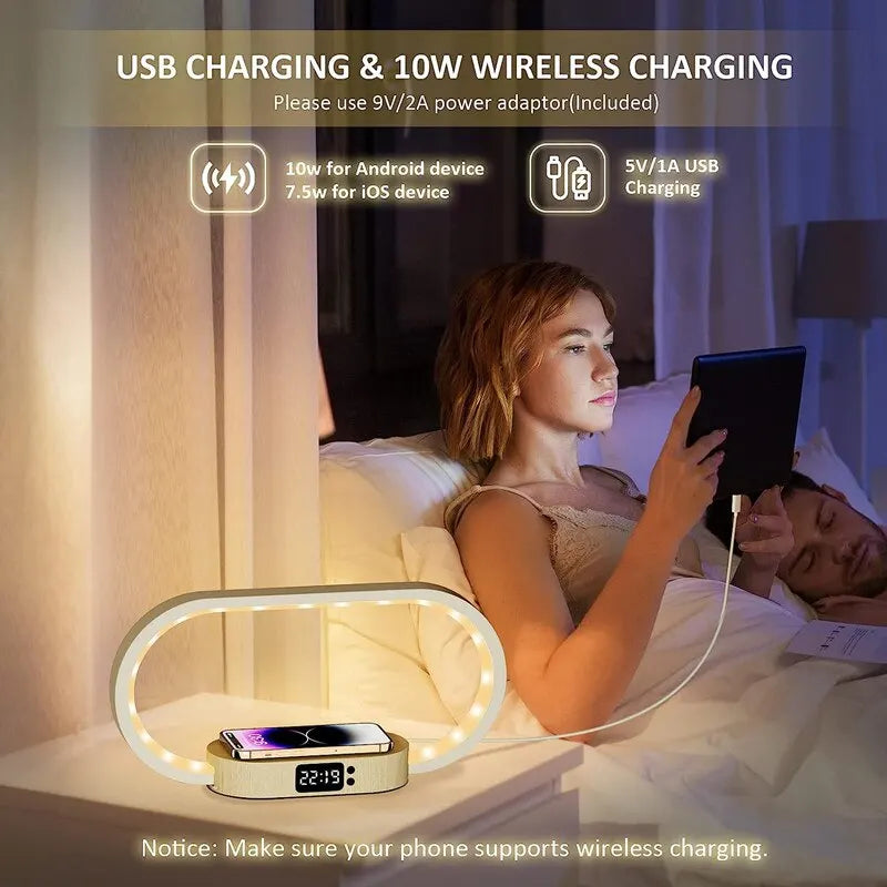 SmartCharge LED Desk Lamp Station