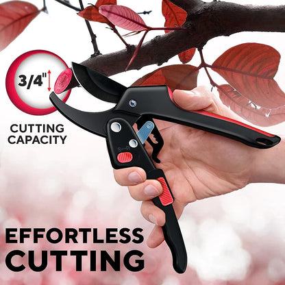 Ergo Garden Clippers – Easy Cut Hand Pruners
