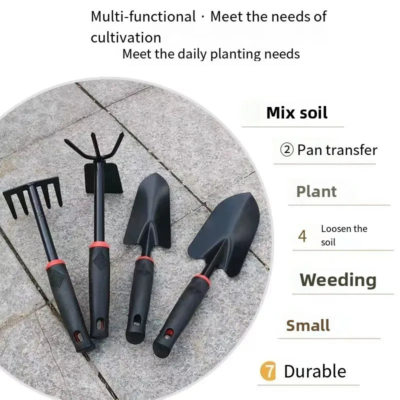 4-Piece Gardening Tool Set with Non-Slip Grip