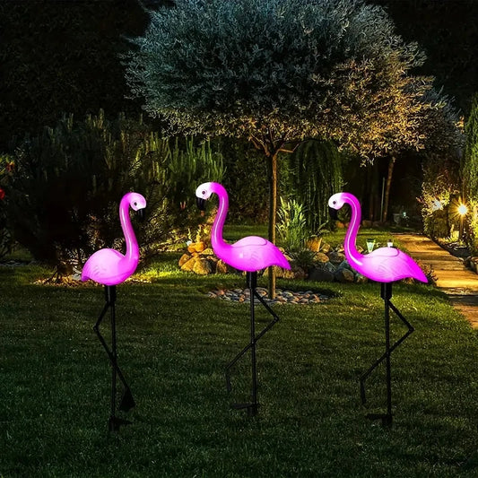 Solar Flamingo Garden Light – LED Yard & Lawn Decor