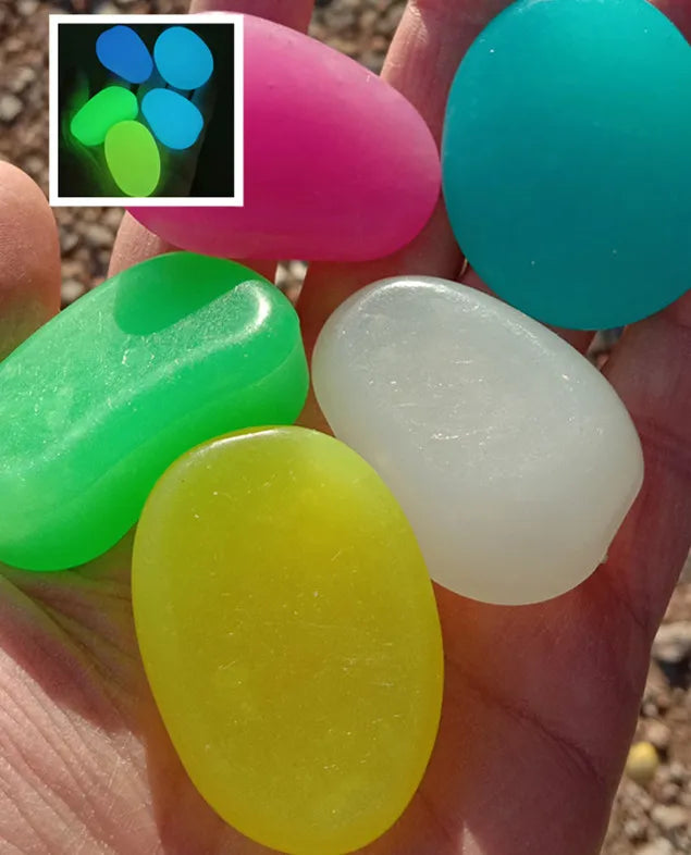 GlowStone  Luminous Garden Pebbles (5/10pcs)