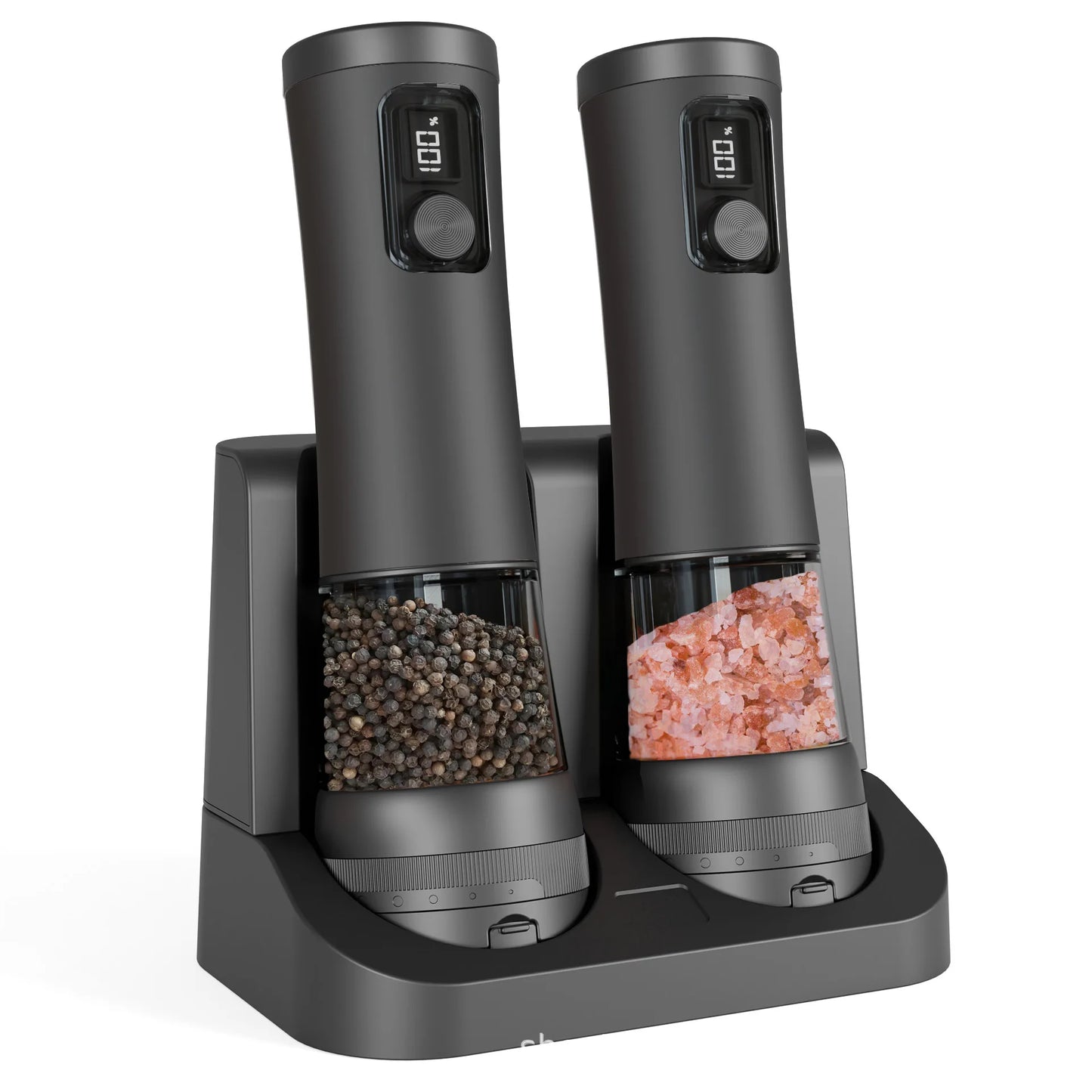 Rechargeable Electric Salt & Pepper Grinder Set