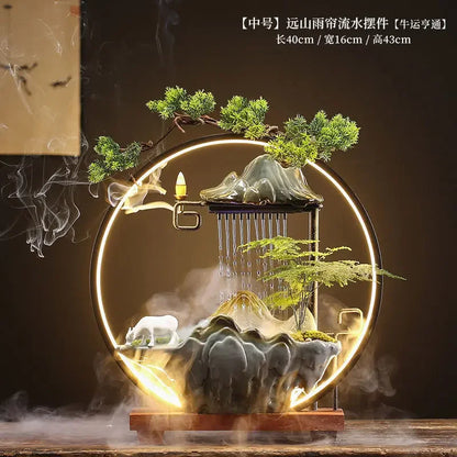 Zen Ceramic Water Fountain Humidifier