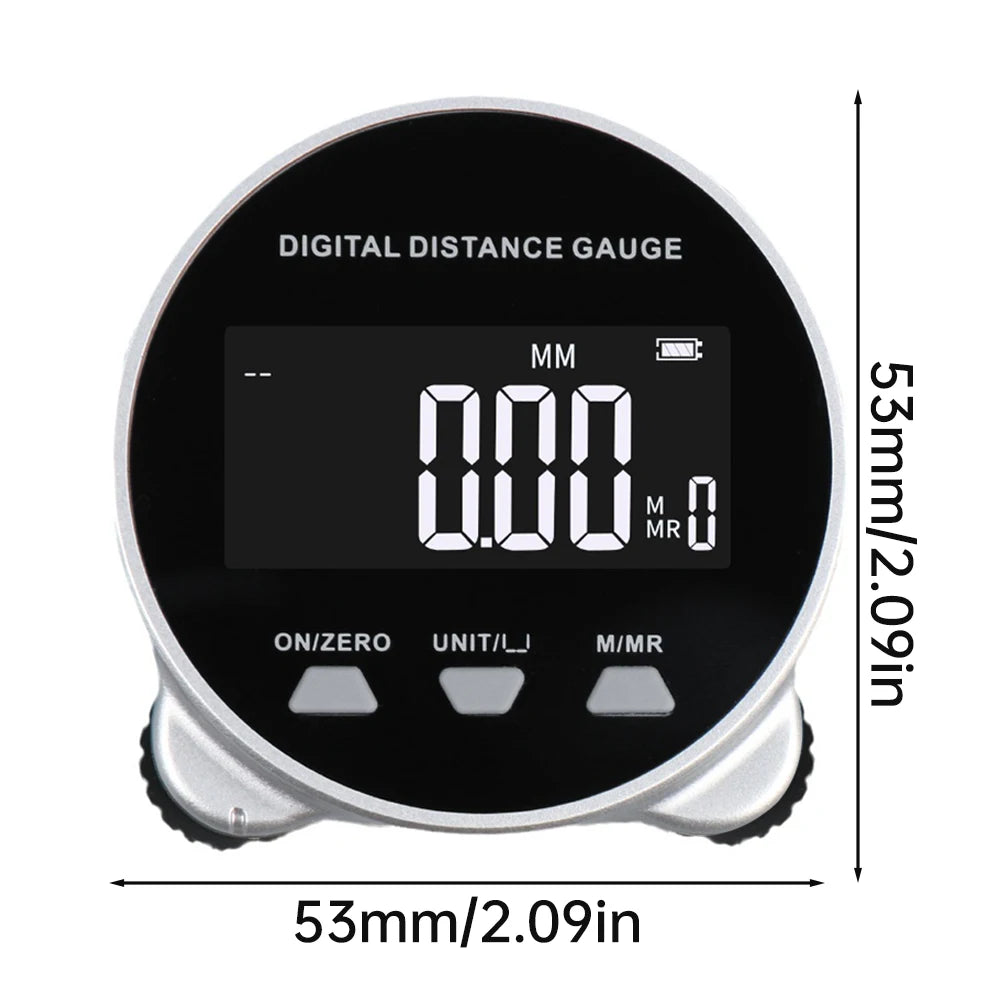 Portable Digital Measuring Tool with HD LCD – 99M High-Accuracy Rechargeable Ruler
