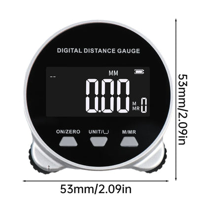 Portable Digital Measuring Tool with HD LCD – 99M High-Accuracy Rechargeable Ruler