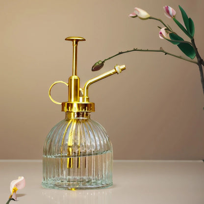 Vintage Glass Plant Mister – 200ML Spray Bottle for Indoor Plants