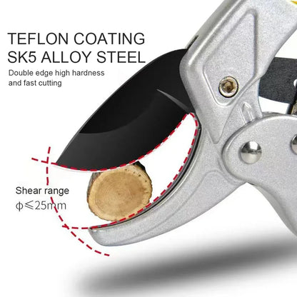 Titanium Garden Pruning Shears – Ergonomic Bypass Cutter